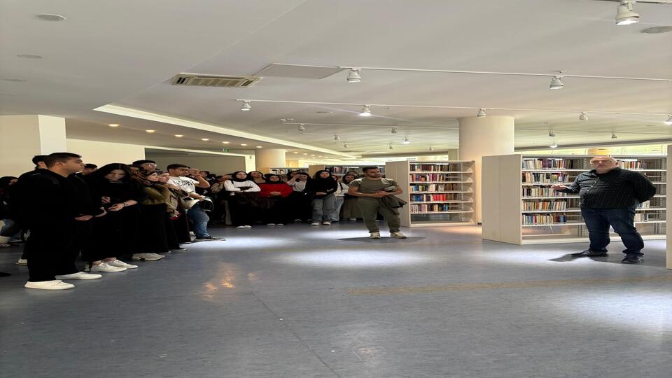 Oryantasyon Programı Kapsamında Öğrenciler Kütüphanemizi Ziyaret Etti